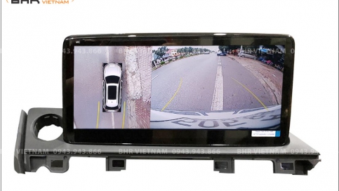 Màn hình DVD Android liền camera 360 Mazda 6 2018 - nay | Zestech nguyên khối